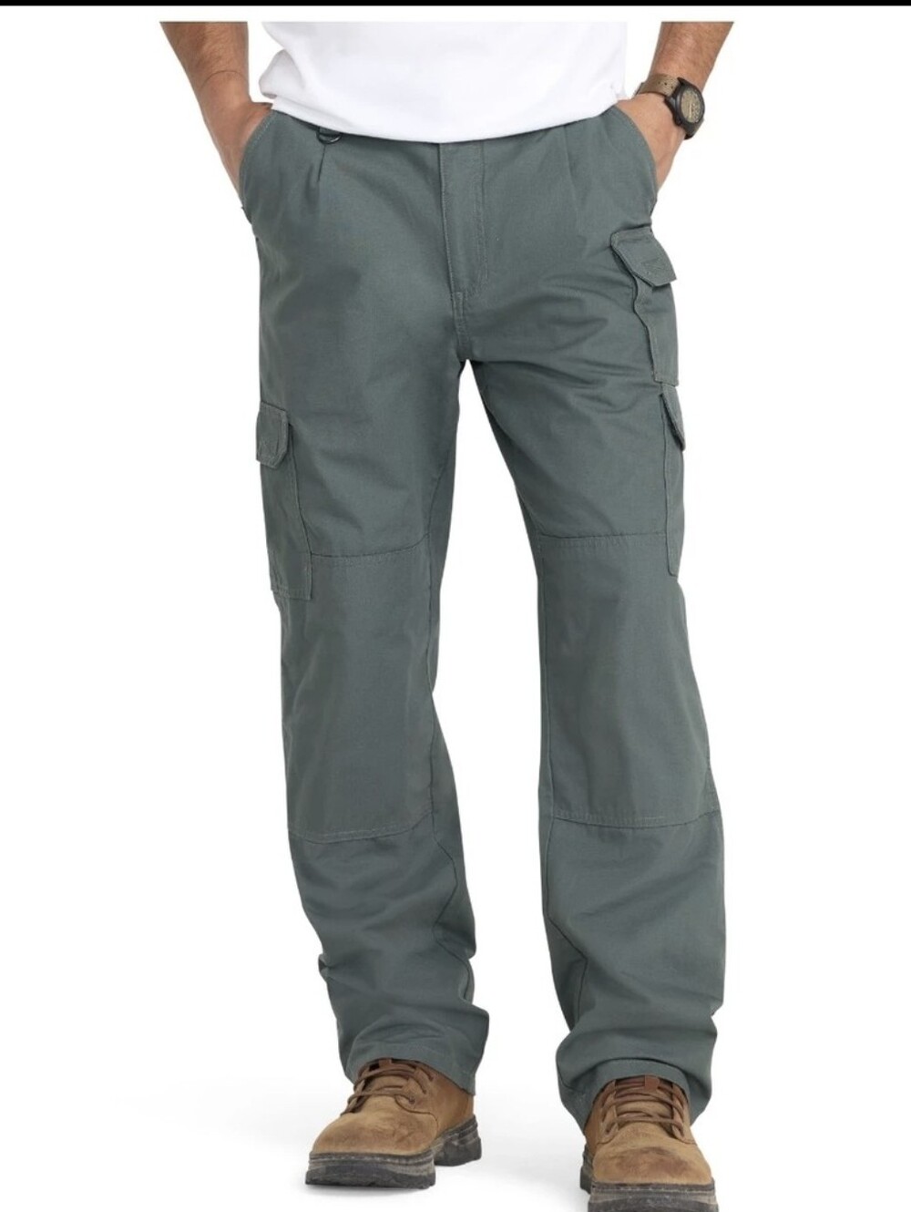 5.11 Tactical Pants Mens Green Cargo RipStop Utility Military Outdoor Work 34x34
